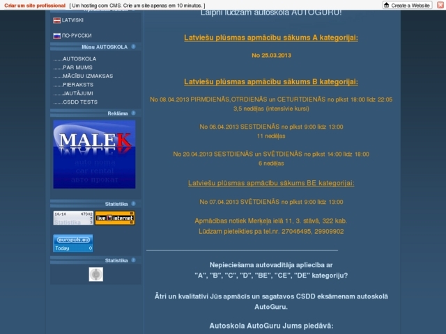 AutoGuru autoskola, 